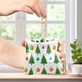 thumbnail image 4 of PU Leather Coin Purse Wallet Compact Water-Resistant Card Cases Money Organizers Christmas Trees and Colorful Balls, 4 of 7