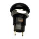 thumbnail image 2 of 5X On-Off Latching Waterproof 12mm Push Button Switch SPST 2A IP67, Black, 2 of 5