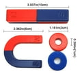 thumbnail image 3 of Kit de imanes científicos EUDAX Physics con imanes en forma de barra, anillo o herradura, 3 of 6
