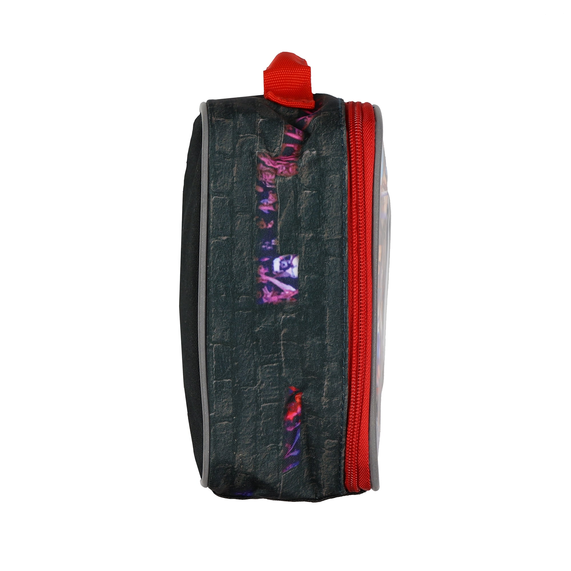 WWE Bright Lights Lunch Box Soft-Sided Insulated Tote Bag with Zip Closure 9"