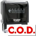 thumbnail image 1 of Large Self-Inking Bold COD Stamp Stamp, Trodat Printy 4913, Press and Print Stamping, Impression Size 7/8" x 2-1/4", Up to 10,000 Impressions - Red Ink, 1 of 10