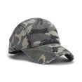 thumbnail image 3 of Lispipm Unisex Camo Baseball Caps Womens Mens Adjustable Hat Outdoor Sports Trucker Hats Low Profile Denims Cap Gray, 3 of 7