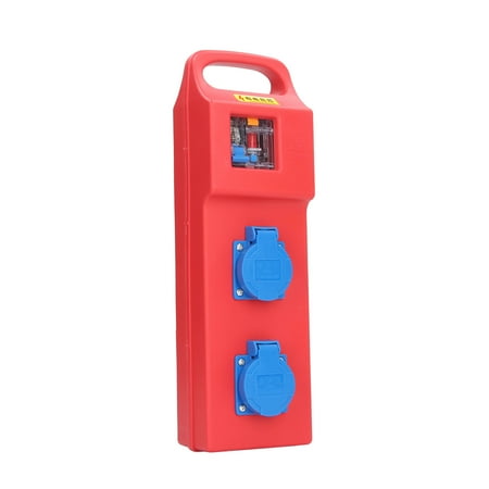 Power Socket Distributor Box,2 Position 3 Pin Position Power ...