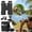 Black, variant on 12x42 HD Binoculars For Adults High Power With Phone Adapter BAK4 Prism Wide Field Of View For Birdwatching Hunting Camping
