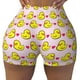 thumbnail image 2 of Fotbe Ducks And Pink Heart Shorts Sin Costuras – Shorts Deportivos de Cintura Alta para Mujer, Elásticos para Gimnasio, Yoga, Running o Ciclismo-Medium, 2 of 8
