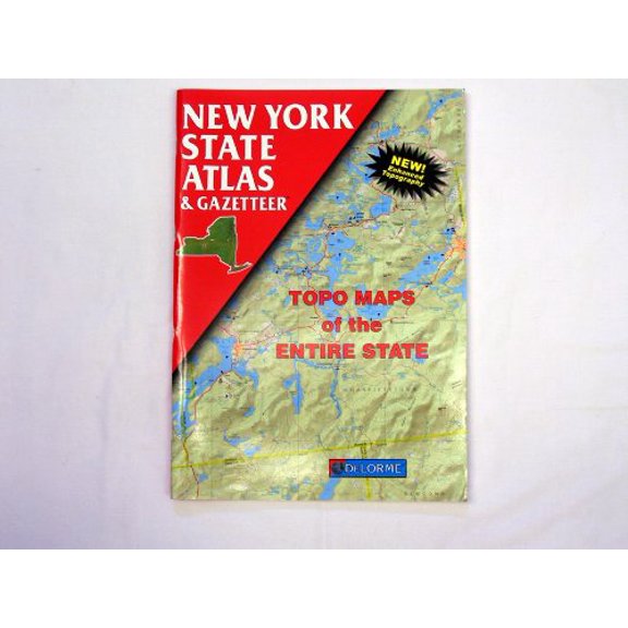 Pre-Owned New York State Atlas and Gazetteer (New York State Atlas & Gazetteer), 9780899332307, 0899332307, Paperback, 4th edition