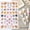 1, variant on Lovely Dog Cat Animal Bunny 3D Korean Cartoon Scrawl Relief Self Adhesive Nail Art Stickers Pretty Puppy Kitty Star Manicur tool