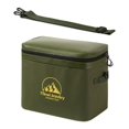 thumbnail image 1 of Bolsa térmica portátil para enfriar alimentos, bolso de mano, bolsa térmica aislante para viajes, barbacoas, picnics Verde, 1 of 8