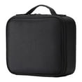 thumbnail image 4 of Organizador de maquillaje jinwen Estuche de viaje Bolsa de cosméticos portátil Negro, 4 of 8