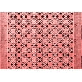 thumbnail image 1 of Ahgly Company Machine Washable Indoor Rectangle Abstract Red Modern Area Rugs, 3' x 5', 1 of 4
