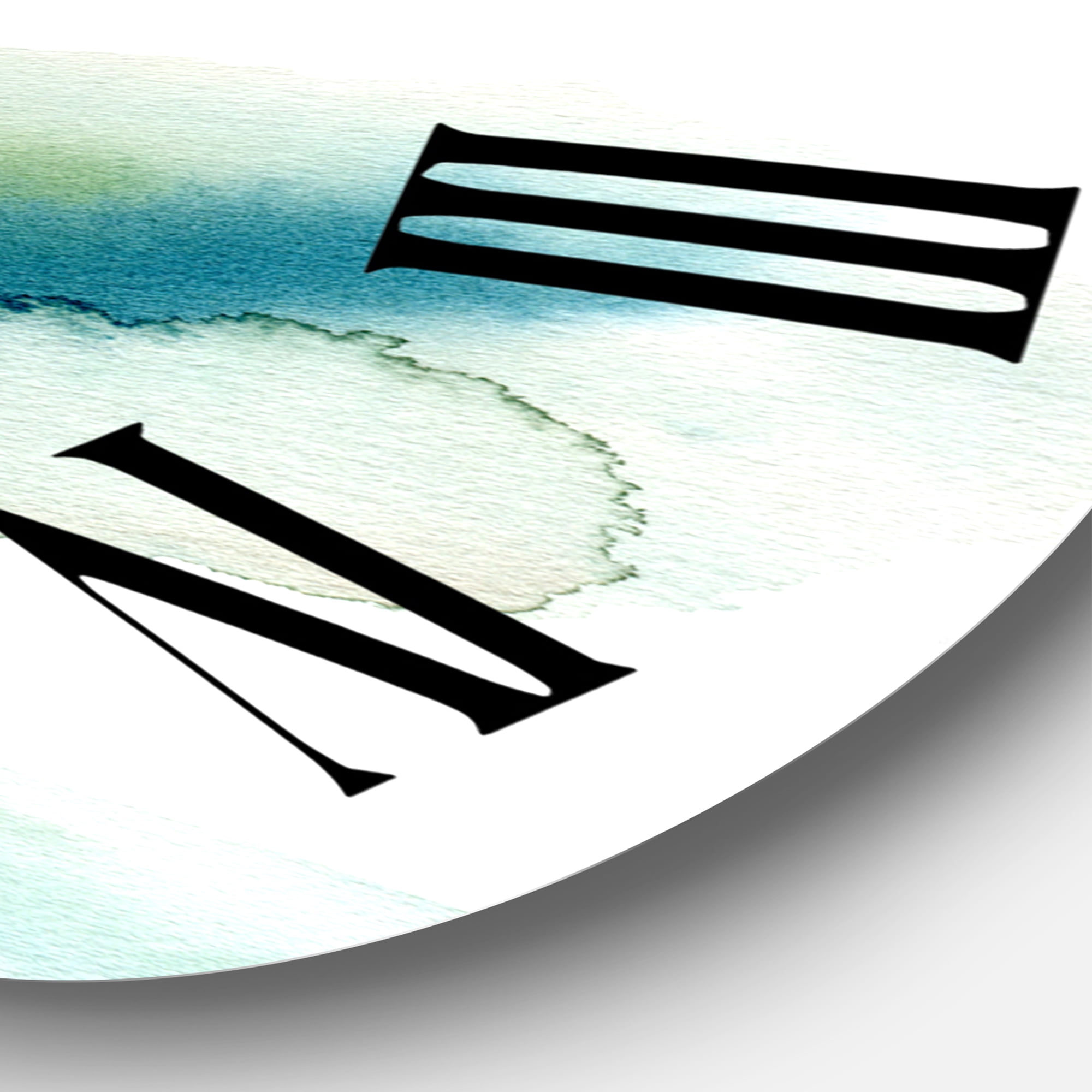 Designart 1 in Quartz Modern/Contemporary Wall Clock