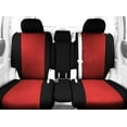 thumbnail image 2 of CalTrend Front 40/20/40 Split Bench Carbon Fiber Seat Covers for 2006-2008 Dodge Ram 1500 - DG245-02FC Red Insert with Black Trim, 2 of 3
