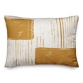 thumbnail image 2 of Creative Products Mustard Abstract Lines 14x20 Indoor / Outdoor Pillow, 2 of 3