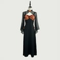 Enjoytime Plus Size Halloween Costumes for Women Long Sleeve Cute Witch