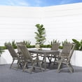 thumbnail image 2 of Vifah Renaissance 7 Piece Patio Dining Set in Gray, 2 of 3