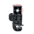 thumbnail image 2 of Kojem Black Pontoon Bimini Top Latch Connector Bracket Plastic Replacement for 002957, 2 of 11