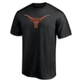 thumbnail image 2 of Men's  Black Texas Longhorns Midnight Mascot T-Shirt, 2 of 3