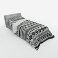thumbnail image 2 of Ambesonne Tribal Bedding Set 3 Pcs, American Folkloric, Twin, Black White, 2 of 2