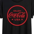 thumbnail image 3 of Coca-Cola - Enjoy Coca Cola USA - Juniors Ideal Flowy Muscle T-Shirt, 3 of 5