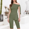 thumbnail image 2 of NMMUED Jumpsuits for Women Casual Strapless Jumpsuits for Women One Piece Jumpsuits for Women Capri Jumpsuits for Women Fitted Jumpsuits for Women Elegant Jumpsuits for Women, E XL, 2 of 7