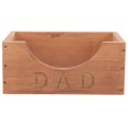thumbnail image 3 of Wooden Hat Display Box for Storage Use Coffee Color Craft Organizer 12.5 x 8.3 x 5.9 Inches, 3 of 4