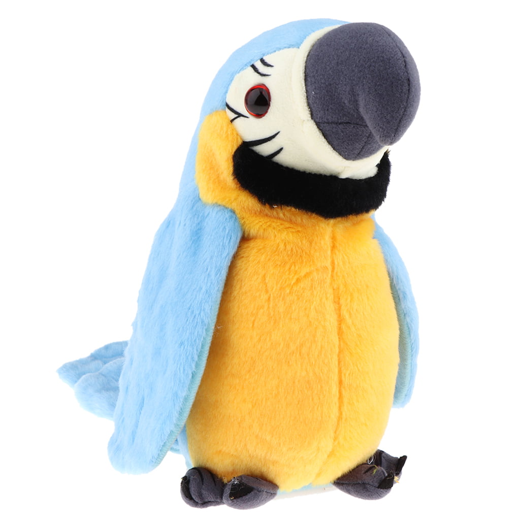 Talking Parrot Imitates And Repeats What You Say Fun Toy For Kids 