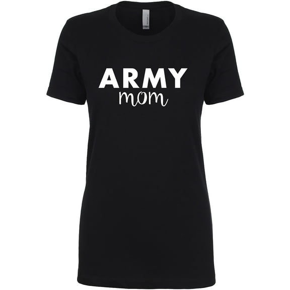 Army Mom Womens crewneck tee