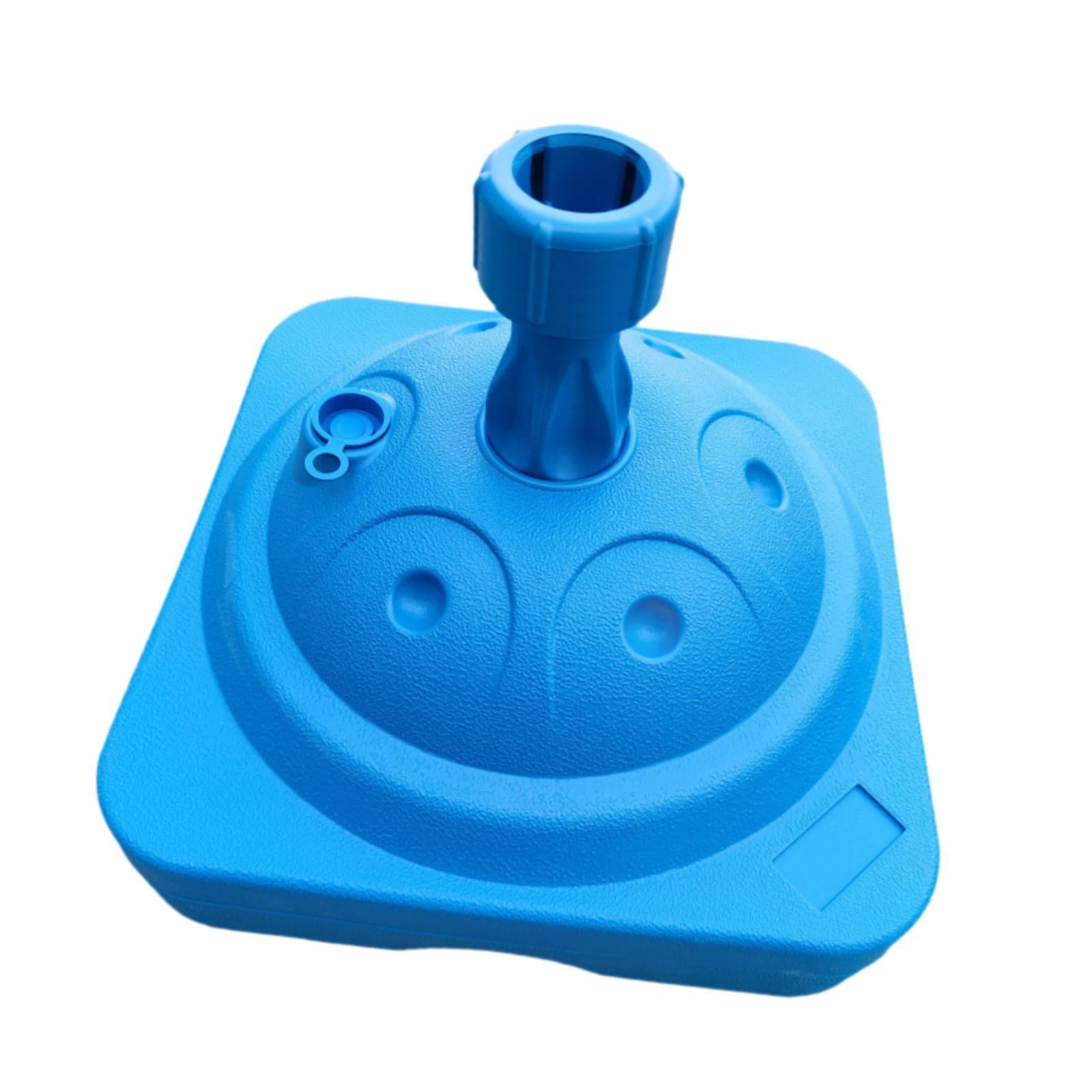 YWMJZEU Parasol Stand Patio Umbrella Stand Multifunctional Umbrella Holder Water or Sand Blue