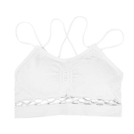 

Women Ladies Spiral Wrap Sports Bra No Steel Rings Beautiful Back Yoga Lingerie Bra