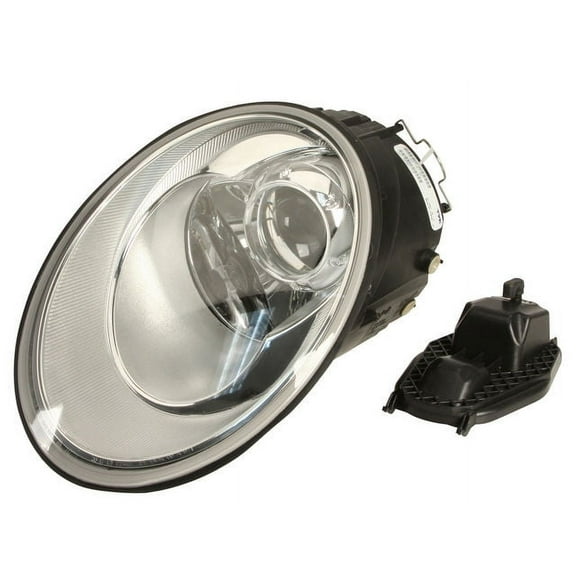 Right Passenger Halogen Headlight Assembly - Compatible with 2006 - 2010 Volkswagen Beetle 2007 2008 2009