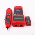 thumbnail image 2 of LCD Display Network LAN Cable Tester Wire Tracker Tracer Measure Length Scanner RJ45 RJ11 ,Fast Responses, 2 of 5