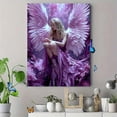 thumbnail image 4 of Qisvanset Fantasy Angel Portrait Canvas Print 15.75x11.81 Inches, 4 of 8