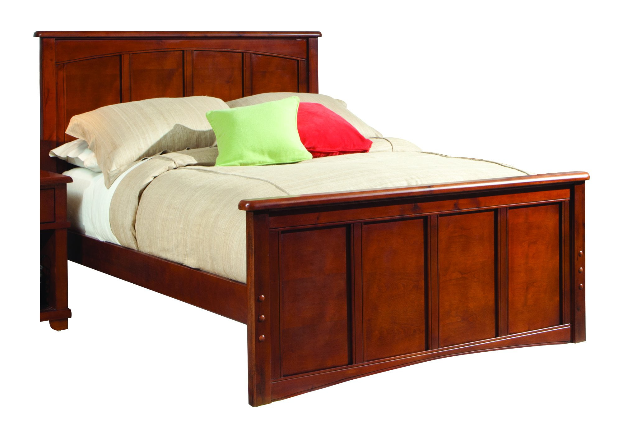 Bolton Woodridge Panel Full Bed In Chestnut