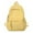 Yellow, variant on School Starts Season Fashion Women Girls Student Zipper School Bag Nylon Travel High Capacity Backpack Backpack for Men Work Bag Clear Backpack for Men Backpack with Lunch Compartment Backpack with
