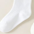 thumbnail image 5 of Toddler Girls Knee Hight Stocking Solid Color Bowknot Soft Long Socks 2-8 Years, 5 of 6