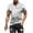 White, variant on Leesechin Men's Casual Tie Dye T-Shirts Short Sleeve Round Neck Graphic Tee Tee Shirts White L