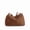 Brown, variant on 2026 Early Autumn Upgrate Thick Suede Cow Leather Long Strap Women Shoulder Crossbody Bag Matte Nubuck Female Handbag Green
