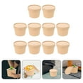 thumbnail image 2 of 10 juegos de vasos de papel para helado, servidor de postres desechable, vaso de embalaje para pudín, 2 of 5