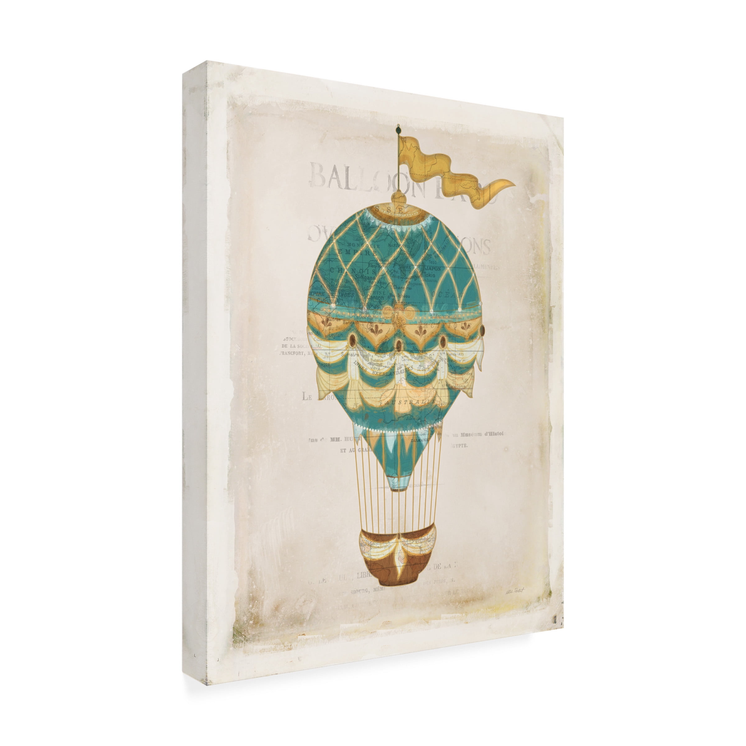 Katie Pertiet 'Balloon Expo II' Canvas Art