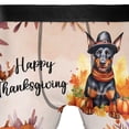 thumbnail image 4 of Happy Thanksgiving Doberman Pinscher Welcome Thankful Fall Autumn Pumpkin All Over Print Boxer Briefs Underwear for Men Dad Doberman Dog Lover Gifts - 02021, 4 of 6