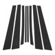 thumbnail image 1 of Pegatina Antirrayaduras para el Pilar de la Ventana de la Puerta Unique Bargains, Cubierta Exterior para Toyota RAV4 2001-2005, Fibra de Carbono, Frontal Trasero Izquierdo Derecho, 8 Piezas, 1 of 6