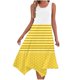 thumbnail image 1 of Ladies Summer Tops Impreso sin Mangas Cuello Redondo Vestido Casual para el Uso Diario Y Casual, 1 of 5
