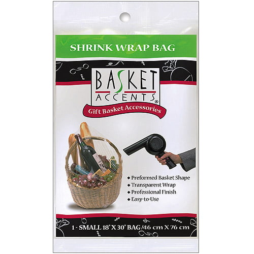 100 PCS Shrink Wrap Bags Sturdy Laminating Film Bags for Bottles Soaps Baskets 
