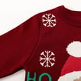 thumbnail image 4 of Uccdo 2-7T Toddler Boys Girls Sweaters Cartoon Ugly Christmas Sweater Knitted Jumpers Pullover Top, 4 of 6