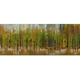 thumbnail image 2 of Bolokofsky, Ronald 18x10 Black Ornate Wood Framed with Double Matting Museum Art Print Titled - Metropolitan Movement III, 2 of 4
