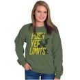 thumbnail image 3 of Popeye The Sailor Man Push Yer Limits Sweatshirt for Men or Women Brisco Brands S, 3 of 6