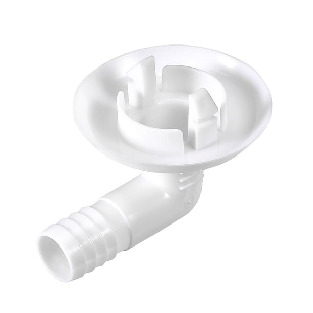 Conector de manguera de drenaje de aire acondicionado en ángulo para unidades mini-split y unidades de aire acondicionado de ventana 1.18'