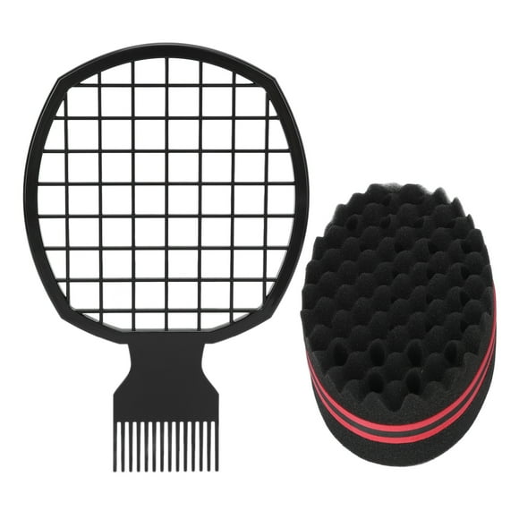 Hair Twist Comb,Hair Twist Comb Sponge Hair Twist Comb Sponge Hair Twist Curl Comb Reliable and Durable