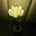 thumbnail image 1 of Tulipe LED Lumières De Veilleuses Simulation Bouquet Décoratives LED Veilleuse, 1 of 9