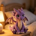 thumbnail image 6 of Hometravel Soft Knitted Cotton Dinosaur Plush Toy, Handmade Crochet Stuffed Animal Decor, Cute Knitted Dinosaur Figurine for Shelf, Bedroom, Gift Display, 6 of 6
